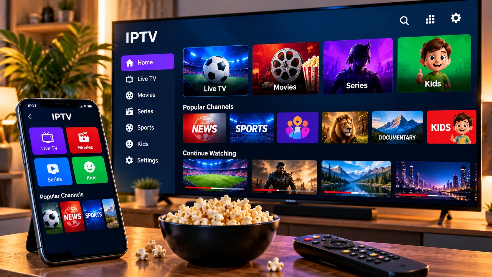 أفضل تطبيق IPTV مجاني في 2026 بدون إعلانات