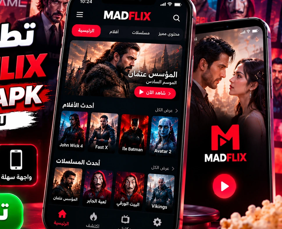 تحميل تطبيق MADFLIX مهكر APK