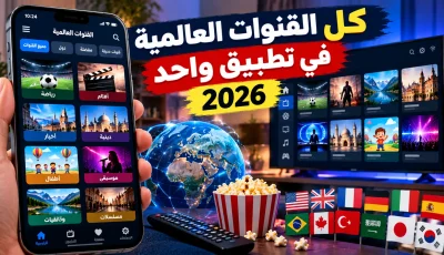 كل القنوات العالمية في تطبيق واحد 2026 – مشاهدة القنوات مباشرة