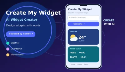تحميل Create My Widget APK آخر إصدار 2026 من Google للأندرويد