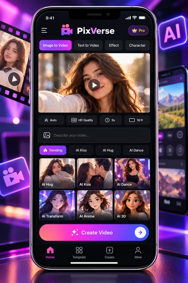 تحميل PixVerse AI APK مهكر اخر إصدار 2027