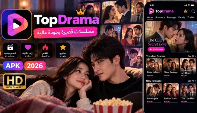 تحميل TopDrama APK اخر إصدار مهكر 2026 مشاهدة بلا حدود
